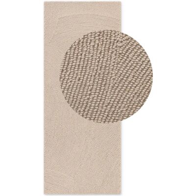 HANSE HOME - Eleni - Beige - 80x200 cm - Wool rug HANSE HOME - Eleni - Beige - 80x200 cm - Wool rug