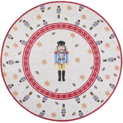 Tapis Rond Multicolore 160cm Villeroy & Boch - Tapis de Sol - Publicité Tapis Rond Multicolore 160cm Villeroy & Boch - Tapis de Sol - Publicité