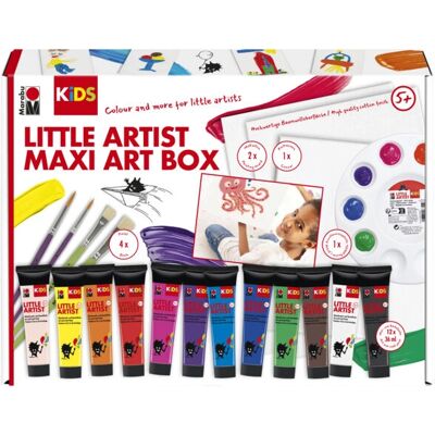 Marabu Little Artist Maxi Zestaw Artystyczny 36 ml - Zestaw Marabu Little Artist Maxi Zestaw Artystyczny 36 ml - Zestaw