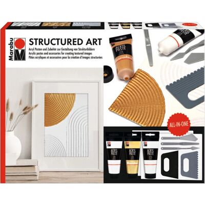 Marabu Acrylfarben-Set - Vielseitige Struktureffekte für Künstler Marabu Acrylfarben-Set - Vielseitige Struktureffekte für Künstler