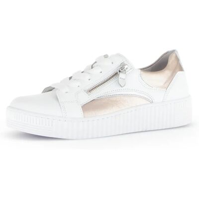 Gabor Wemo Leather Metallic Trainers - Trainer Gabor Wemo Leather Metallic Trainers - Trainer