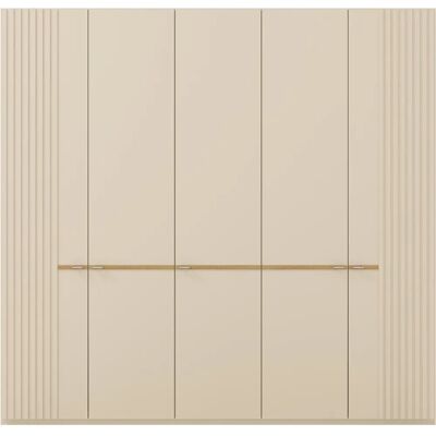Musterring Isabelle Kleiderschrank - Lamellen - 216cm hoch Musterring Isabelle Kleiderschrank - Lamellen - 216cm hoch