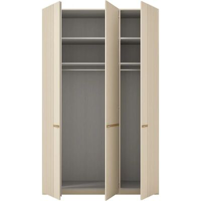 Musterring Isabelle beiger Kleiderschrank - 3-türig, modernes Design Musterring Isabelle beiger Kleiderschrank - 3-türig, modernes Design
