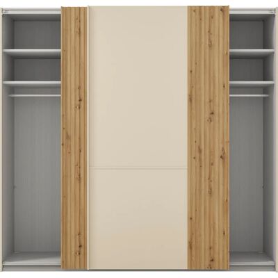 GALLERY M Isabelle beiger (champagner, dekor) Kleiderschrank - Schrank GALLERY M Isabelle beiger (champagner, dekor) Kleiderschrank - Schrank
