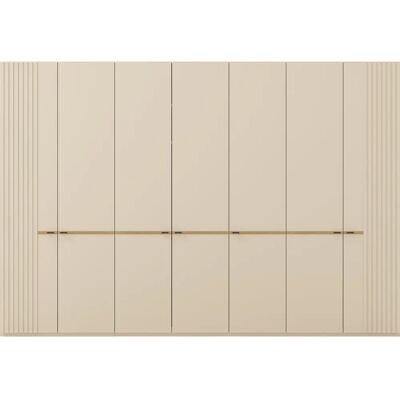 Musterring Isabelle Beiger Drehtürenschrank mit Lamellen - Kleiderschrank Musterring Isabelle Beiger Drehtürenschrank mit Lamellen - Kleiderschrank