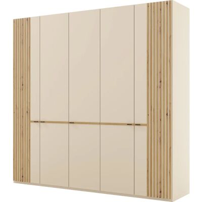 Musterring Isabelle Kleiderschrank beige - Drehtür, 216cm hoch Musterring Isabelle Kleiderschrank beige - Drehtür, 216cm hoch