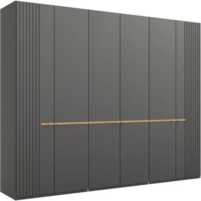 Musterring Isabelle Kleiderschrank - Modernes Lamellen-Design - 6 Türen Musterring Isabelle Kleiderschrank - Modernes Lamellen-Design - 6 Türen