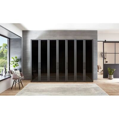WIEMANN Split Drehtürenschrank - 8 Türen, Grau, 216cm H WIEMANN Split Drehtürenschrank - 8 Türen, Grau, 216cm H
