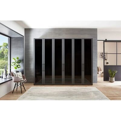 WIEMANN Split Kleiderschrank - 6 Regale, 3 Stangen, 6 Türen WIEMANN Split Kleiderschrank - 6 Regale, 3 Stangen, 6 Türen