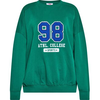 Mymo Sweatshirt Dames donkergroen - Sweatshirt Mymo Sweatshirt Dames donkergroen - Sweatshirt