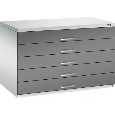 C+P Planschrank - 5 Schubladen - A1 Archivschrank C+P Planschrank - 5 Schubladen - A1 Archivschrank