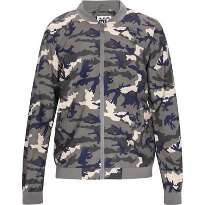 Mo Blauwe bomberjas - Casual Jas Mo Blauwe bomberjas - Casual Jas