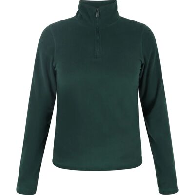 Mymo Fleece Trui Dames donkergroen XS - Fleece trui Mymo Fleece Trui Dames donkergroen XS - Fleece trui
