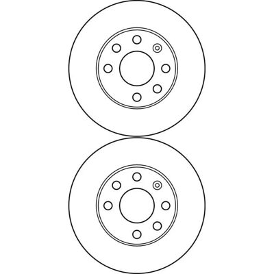 TRW - 236mm front belüftet - Brake Disc TRW - 236mm front belüftet - Brake Disc