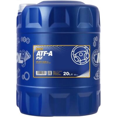 Mannol - ATF-A PSF Suffix A - 20 L - To-2 - Hydraulik- und ATF-Öl Mannol - ATF-A PSF Suffix A - 20 L - To-2 - Hydraulik- und ATF-Öl