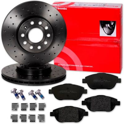 Brembo - Gelochte Bremsscheiben 283mm - Citroën C3 Brembo - Gelochte Bremsscheiben 283mm - Citroën C3