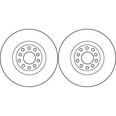TRW 323mm Belüfteter Bremsscheibe - Fahrzeug TRW 323mm Belüfteter Bremsscheibe - Fahrzeug