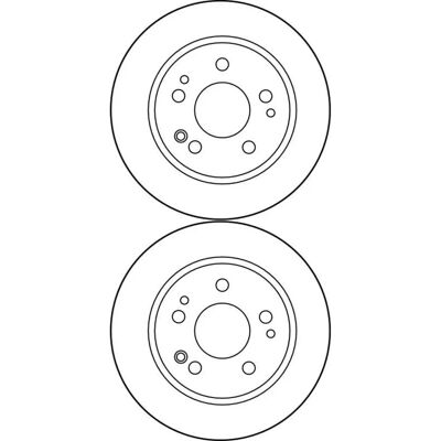 Trw Bremsscheibe 262mm - Bremsscheibe für Mercedes-Benz 190 Trw Bremsscheibe 262mm - Bremsscheibe für Mercedes-Benz 190