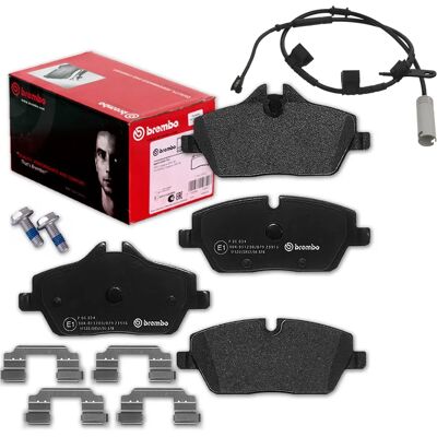 Brembo - Mini R55-R59 - Vorderseite - Verschleißsensor - Brake Pads Brembo - Mini R55-R59 - Vorderseite - Verschleißsensor - Brake Pads