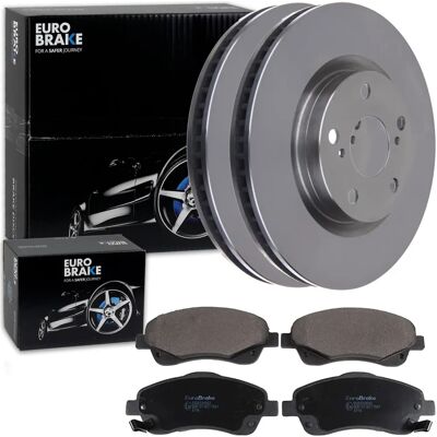 Eurobrake Toyota Corolla Verso 295mm belüftete Bremsscheibe & Beläge Eurobrake Toyota Corolla Verso 295mm belüftete Bremsscheibe & Beläge