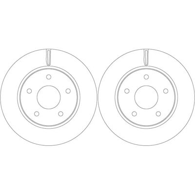 Trw Bremsscheibe - 301mm Belüftet - Schwarz Trw Bremsscheibe - 301mm Belüftet - Schwarz