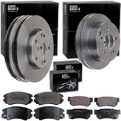 Eurobrake Hyundai Tucson Jm 4WD Belüftete Bremsscheibe Eurobrake Hyundai Tucson Jm 4WD Belüftete Bremsscheibe