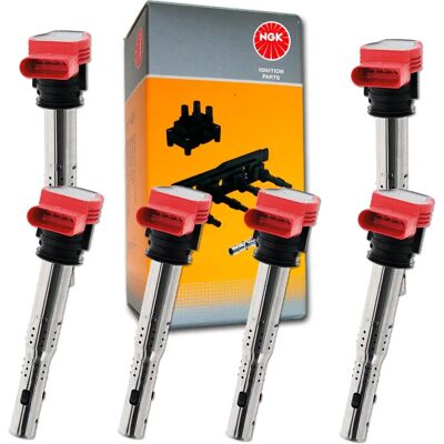 NGK 48040/u5013 Zündspule für Audi A4, A6, A8 - Zündspule NGK 48040/u5013 Zündspule für Audi A4, A6, A8 - Zündspule