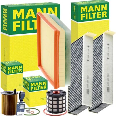 Mann Citroën Jumpy 3, C4 Peugeot 3008 5008 - Filter-Set Mann Citroën Jumpy 3, C4 Peugeot 3008 5008 - Filter-Set