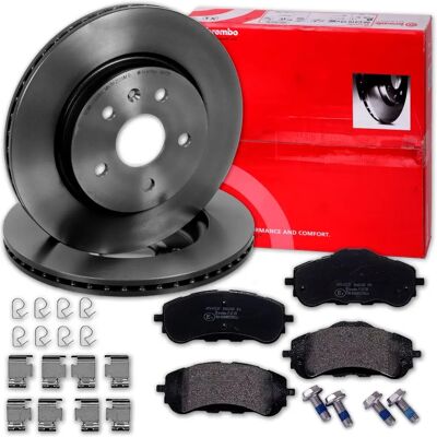 Brembo - 1642765080 - Vorne 283x26mm - Bremsscheiben und Beläge Kit Brembo - 1642765080 - Vorne 283x26mm - Bremsscheiben und Beläge Kit