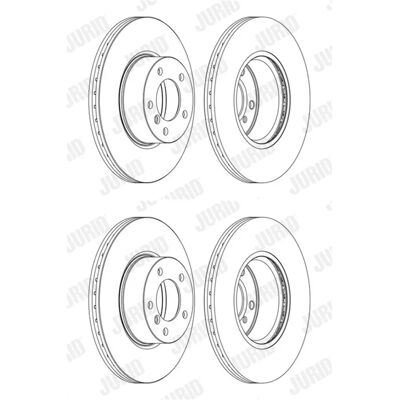 Jurid BMW Bremsscheibe - 312mm Belüftet - Passend für BMW 1 2 3 4 X1 Jurid BMW Bremsscheibe - 312mm Belüftet - Passend für BMW 1 2 3 4 X1