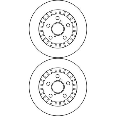 TRW Bremsscheibe DF4093 - Belüftet, 301,5mm, Schwarz TRW Bremsscheibe DF4093 - Belüftet, 301,5mm, Schwarz