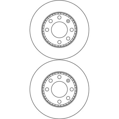 Trw 239mm Belüfteter Vorderbremsscheibe - Bremsscheibe Trw 239mm Belüfteter Vorderbremsscheibe - Bremsscheibe
