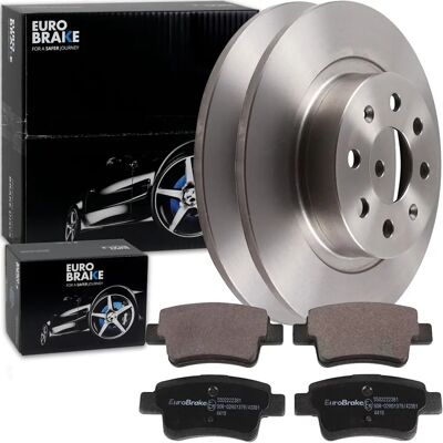 Eurobrake - Bremsscheiben 264mm + Beläge hinten Fiat Grande Punto 199 - Brake discs with pads Eurobrake - Bremsscheiben 264mm + Beläge hinten Fiat Grande Punto 199 - Brake discs with pads