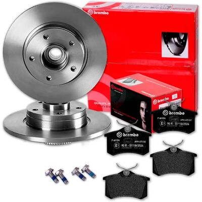 Brembo - Crossland X / C3 - Opel - Citroën - Bremscheiben und Bremsbeläge Set Brembo - Crossland X / C3 - Opel - Citroën - Bremscheiben und Bremsbeläge Set