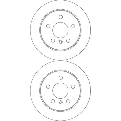Trw Bremsscheibe - 258mm, Schwarz, für Mercedes-Benz A-Klasse Trw Bremsscheibe - 258mm, Schwarz, für Mercedes-Benz A-Klasse
