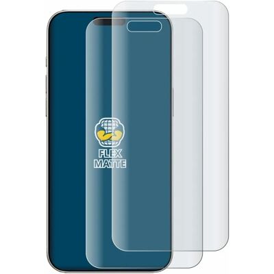 Brotect - A3296/A3084/A3295/A3297 - Matte Vollständige Abdeckung Displayschutzfolie - iPhone 16 Pro Max Brotect - A3296/A3084/A3295/A3297 - Matte Vollständige Abdeckung Displayschutzfolie - iPhone 16 Pro Max