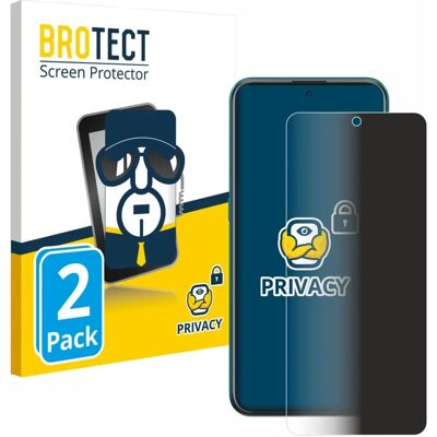 BROTECT - Nokia X20 - Anti-Spy - Bleu - Protection d'écran BROTECT - Nokia X20 - Anti-Spy - Bleu - Protection d'écran