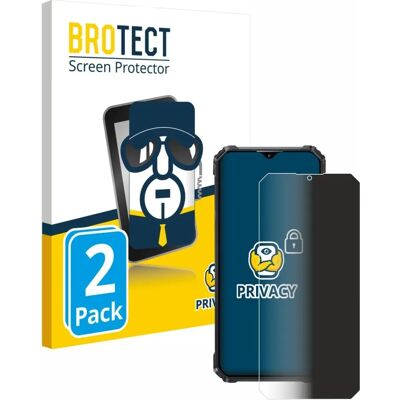 BROTECT - Oukitel C36 - Blau - Anti-Spy - Displayschutzfolie BROTECT - Oukitel C36 - Blau - Anti-Spy - Displayschutzfolie