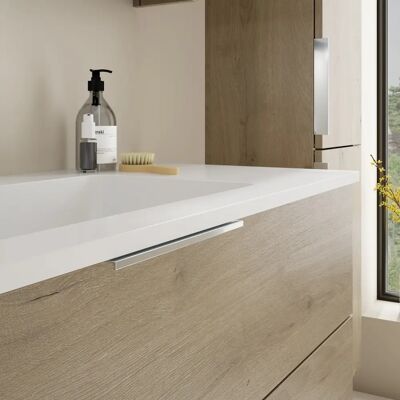 burgbad - Eqio - Weißer glänzender Waschtisch - Bathroom vanity set burgbad - Eqio - Weißer glänzender Waschtisch - Bathroom vanity set