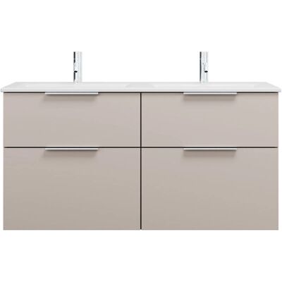 burgbad G0146 Doppelwaschtisch aus Keramik - Waschtisch, 122cm, Weiß burgbad G0146 Doppelwaschtisch aus Keramik - Waschtisch, 122cm, Weiß