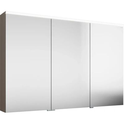 Burgbad Eqio Spiegelschrank mit LED-Aufsatzleuchte 120 cm Links - Spiegel Cabinet Burgbad Eqio Spiegelschrank mit LED-Aufsatzleuchte 120 cm Links - Spiegel Cabinet