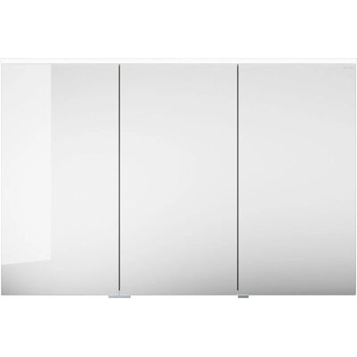 Burgbad Eqio Spiegelschrank mit LED-Aufsatzleuchte 120 cm Links - Mirror Cabinet Burgbad Eqio Spiegelschrank mit LED-Aufsatzleuchte 120 cm Links - Mirror Cabinet
