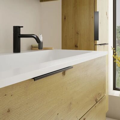 burgbad - Eqio Waschtischkombination - Weiß glänzend - 122 cm - Badezimmer-Waschtischkombination burgbad - Eqio Waschtischkombination - Weiß glänzend - 122 cm - Badezimmer-Waschtischkombination