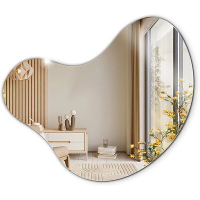 Coloray - 58x58 - Boho Style - Irregular Shape - Wall Mirror Coloray - 58x58 - Boho Style - Irregular Shape - Wall Mirror