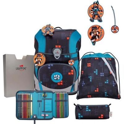 Derdiedas Ergoflex Tiny Ninja Fighter Skolryggsäckset - Skolryggsäckar Derdiedas Ergoflex Tiny Ninja Fighter Skolryggsäckset - Skolryggsäckar