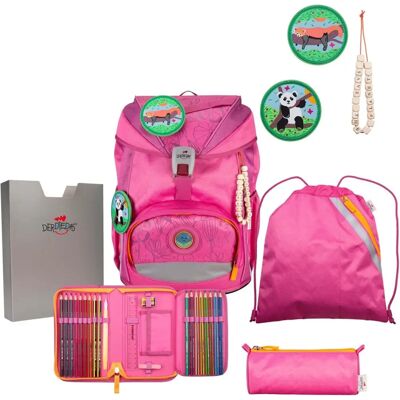 Derdiedas Pink Planet Eco Schulrucksack-Set - Schulrucksack Derdiedas Pink Planet Eco Schulrucksack-Set - Schulrucksack