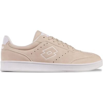 Lotto Baskets Beige - Silhouette Rétro Sportif Lotto Baskets Beige - Silhouette Rétro Sportif