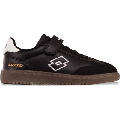 Lotto Kids Sneakers - Sportieve Terrace Stijl - Zwart-Wit Lotto Kids Sneakers - Sportieve Terrace Stijl - Zwart-Wit