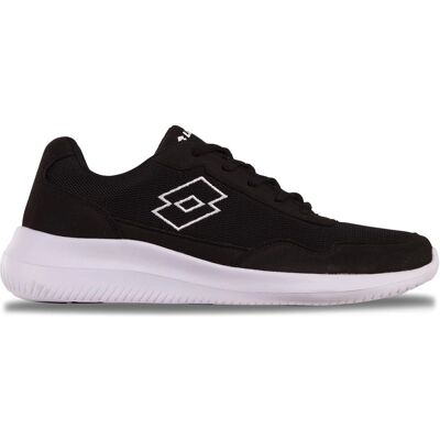 Baskets Lotto Taille 40 Noir-Blanc - Sportif Bas-Coupe - Publicité Baskets Lotto Taille 40 Noir-Blanc - Sportif Bas-Coupe - Publicité