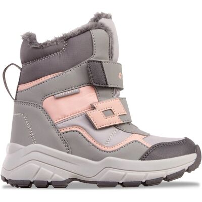 Klettboot LOTTO - Grau-Rosé, Synthetik, Sportlich - Winterschuhe Klettboot LOTTO - Grau-Rosé, Synthetik, Sportlich - Winterschuhe